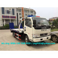 2016 New Euro IV Mini china tow truck, 4200*2300 mm platform tow trucks sale in Chile